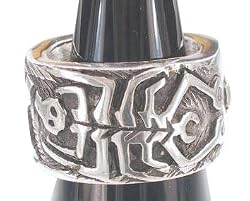 Gothic Bugs Pewter Ring