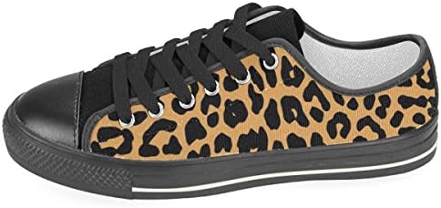 Vons Leopard Canvas Women's Authentic Fashion Shoes Sneaker