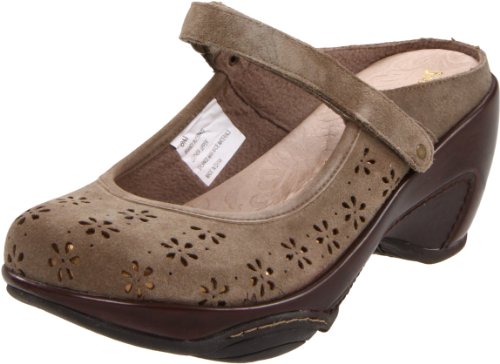 Jambu Women's Brandy Clog,Khaki,10 B US