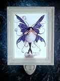 The Bubble Rider Amy Brown Porcelain Night Light Fairy Faery