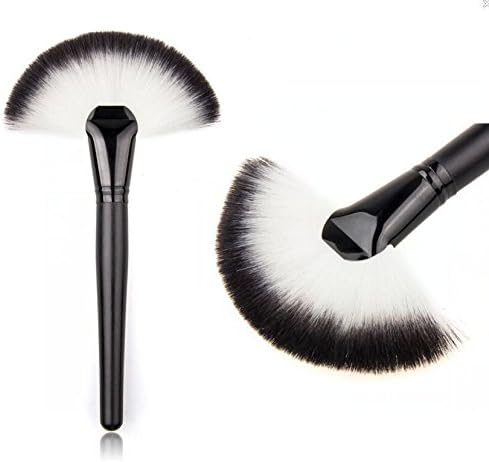 Makeup Fan Brush Blush Powder Foundation Make Up Tool Fan Cosmetics Brushes