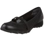 Skechers Women's Sassies - Rosebloom Slip-On Fashion Sneaker,Black,7 M US