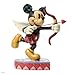 Enesco Jim Shore Disney Traditions Cupid Mickey Mouse Figurine, 6.125-Inch