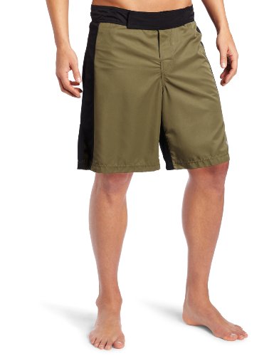Soffe XT-46 Men's MMA Short, OD Green/Black, Large