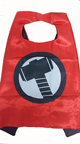 KeepworthSourcing Double Side 55*70CM Superhero capes for Kids Party Children Gifts Thor