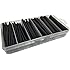 Dual Wall Adhesive Lined Heat Shrink KIT - 85 Pieces - 3:1 Shrink Ratio - Size Range: 3/32" to 1/2" - Black
