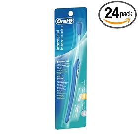 Oral-B Specialty Toothbrush, Interdental Starter Kit (Pack of 24)