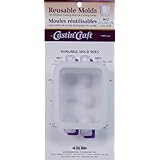 Environmental Technology 2-1/4-Inch by 2-5/8-Inch by 1/8-Inch Castin' Craft Carded Poly Mold, MC-2