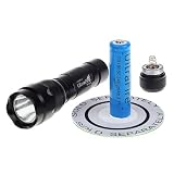 Ultrafire Wf 502b Cree Xml T6 3 Mode Cree Led Flashlight 900 Lumens w/ Integrated Belt Clip