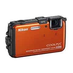 Nikon Coolpix AW100 Outdoor-Digitalkamera (16 Megapixel, 5-fach opt. Zoom, 7,5 cm (3 Zoll) Display, bildstabilisiert, wasserdicht bis 10m, k�lteresistent, GPS) orange