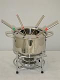 Fondue set suitable for oil, cheese and chocolate from Andrew James