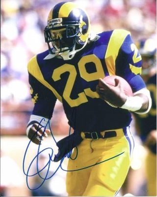 Autographed Eric Dickerson Photograph - 8x10 ~ Hall of Famer