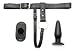 Mr-S-Leather Deluxe Garment Butt Plug Harness Complete Package