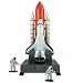 Space Explorer Space Shuttle Launch Center Playset with Educational Rocket Poster
