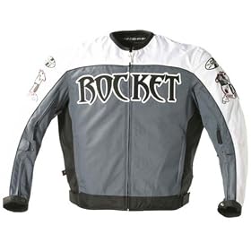 Joe Rocket Textile Jackets Big Bang Jacket White/Gunmetal/Black 3X-Large