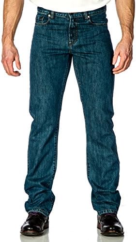 horst Men's Classic 5 Pocket Denim Slim Fit Jeans Size 40
