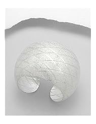 Cuff Bracelet In 92.5 Sterling Silver