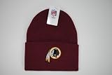Washington Redskins Burgundy Cuffed Beanie Cap Winter Hat