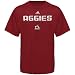 Search : New Mexico State Aggies Tees : adidas New Mexico State Aggies Maroon Sideline Tees