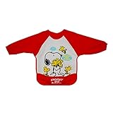 ▲▽ピーナッツ△▼スヌーピーキャッチポケット長そでエプロン