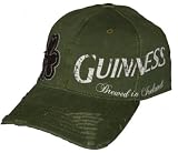 Guinness Alcohol Beer Hat - Skate Shape Side Logo Men Flex Fit Cap