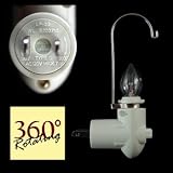 Switchables Rotating Night-Light Fixture