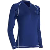 CW-X Women's LiteFit Top Long Sleeve Zip-Tee