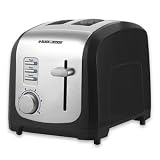 B&D 2 Slice Toaster Black