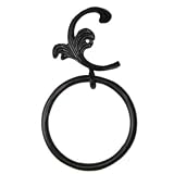 Ballarat II Towel Ring - Solid Wrought Iron