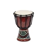 All Natural Handmade Djembe - Dot Painted