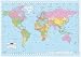 Political World Map, c.2007 (oversized) by Unknown. Size 53.37 inches width by 35.16 inches height.