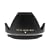 Mennon DC-sn 58 Improved Screw Mount 58mm Flower Lens Hood with Cap, Black