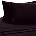 Amazon Brand – Pinzon Signature Cotton Heavyweight Velvet Flannel Sheet Set - California King, Aubergine