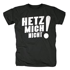 Sascha Grammel "Hetz Mich Nicht!" T-Shirt,Gr��e XL,Schwarz