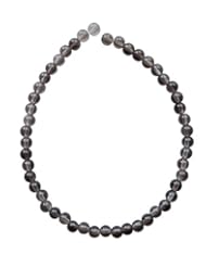 TENNESSEE CRAFTS 1383 Semi Precious Smoky Quartz Round Beads, 4mm