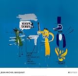 The Dingoes At The Park Art Poster Print by Jean-Michel Basquiat, 40x39