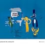 The Dingoes At The Park Art Poster Print by Jean-Michel Basquiat, 40x39