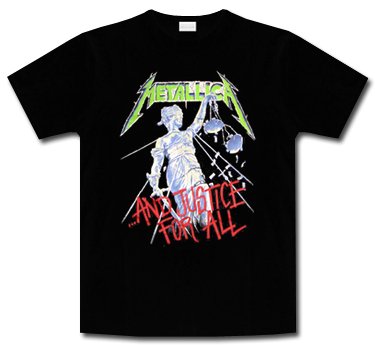 Metallica * And Justice For All * Shirt * XL *