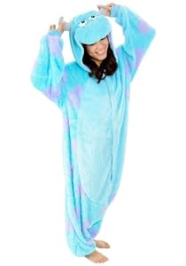 Sully Kigurumi Pajamas- Winter/ Spring Super Warm Version (M (160~170cm/ 5'25