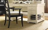 Louis Louis Bookshelf Desk White Pearl