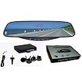 Rear view Mirror LED display parking sensor