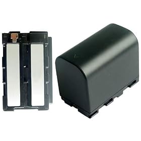 3.60V (Compatible with 3.7V),3000mAh,Li-ion,Replacement Camcorder Battery for SONY DCR-TRV1VE, SONY DCR-PC Series, (Fits selected models only), Compatible Part Numbers: NP-F10, NP-F20, NP-FS10, NP-FS11, NP-FS12, NP-FS20, NP-FS21, NP-FS30, NP-FS33