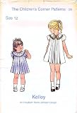 The Childrens Corner Sewing Pattern Kelley Girls Pleated Dress Size 12