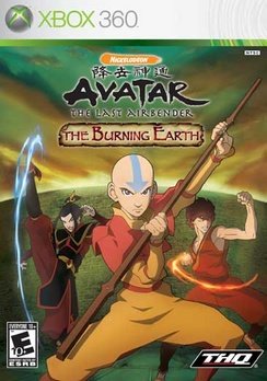 Avatar:The Last Airbender The Burning Earth ／ アバター ザ・ラスト エアベンダー (Xbox360 北米版) 国内機動作可
