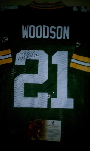 Charles Woodson Signed Green Bay Packers Jersey