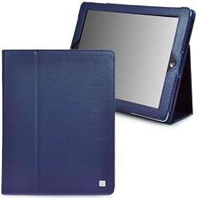 CaseCrown Bold Standby case (Blue) for iPad 2 (Built-in magnet for Apple Smart Cover's sleep & awake)