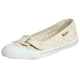  : Skechers Cali Women's Voodoo Eyelet Flat,Natural,6 M