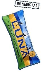 Luna-Toasted Nut & Cranberry - Box - 15 Bars - Box