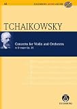 Produkt-Bild: Konzert D-Dur: op. 35. CW 54. Violine und Orchester.: F&uuml;r Violine und Orchester - Studienpartitur (Eulenburg Audio+Score)