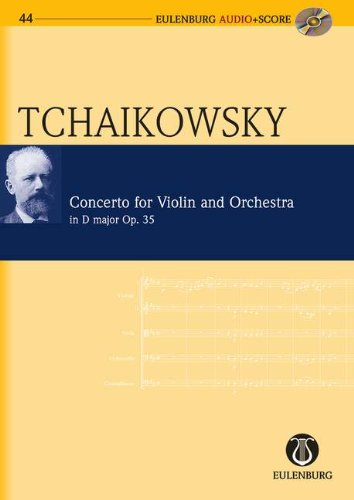 Violin Concerto in D Major Op. 35 CW 54: Eulenburg Audio+Score Series